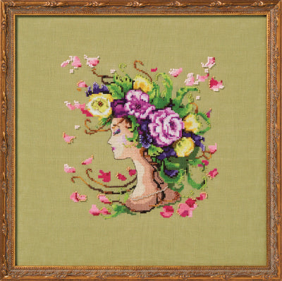 Mirabilia Designs - MD 195 - Pretty to Think So pattern & embellishment pack