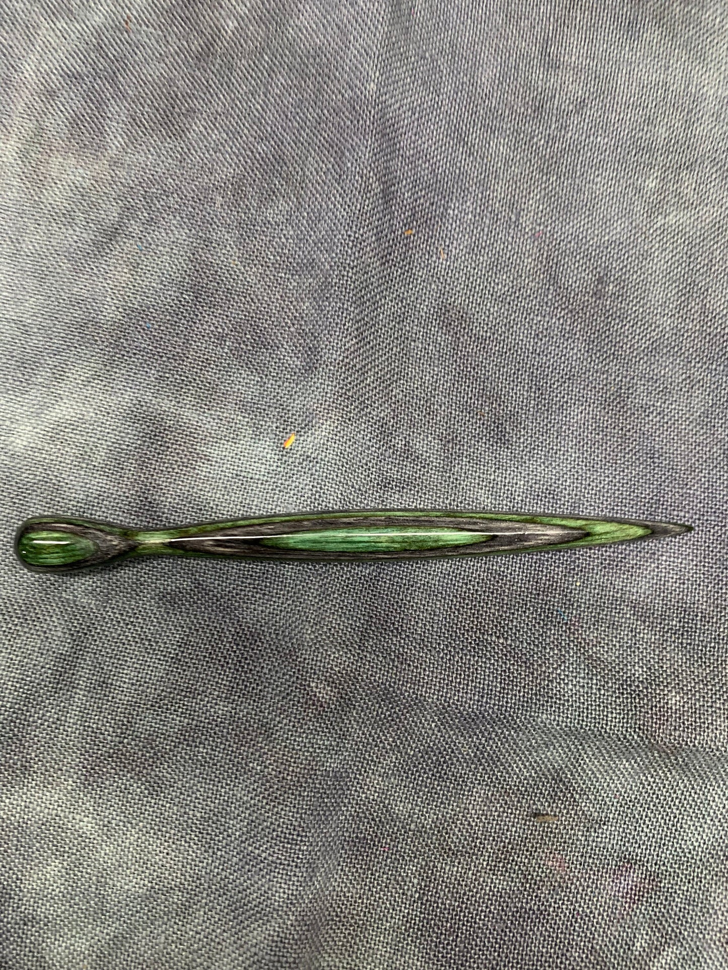Cross stitching laying tool....Olive Stone.