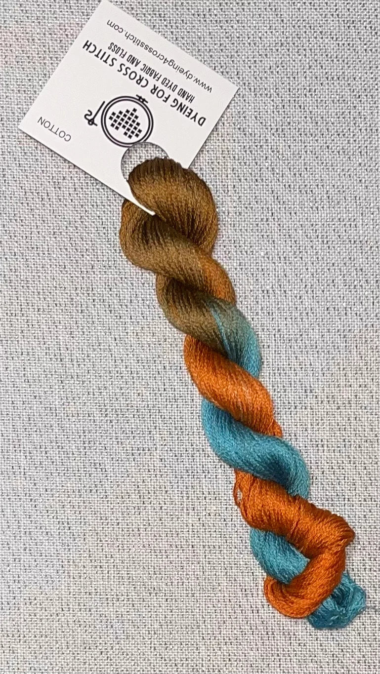 Cotton hand dyed floss - Backroads