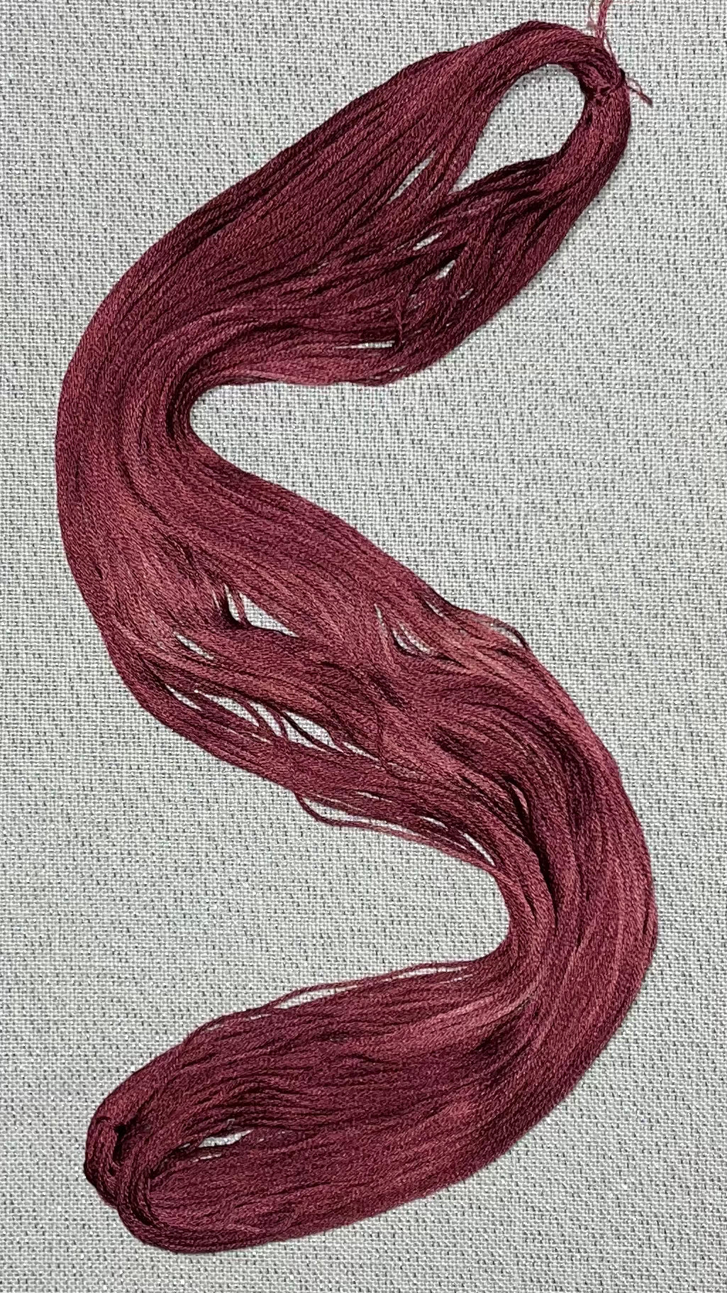 Cotton hand dyed floss - Rum Punch