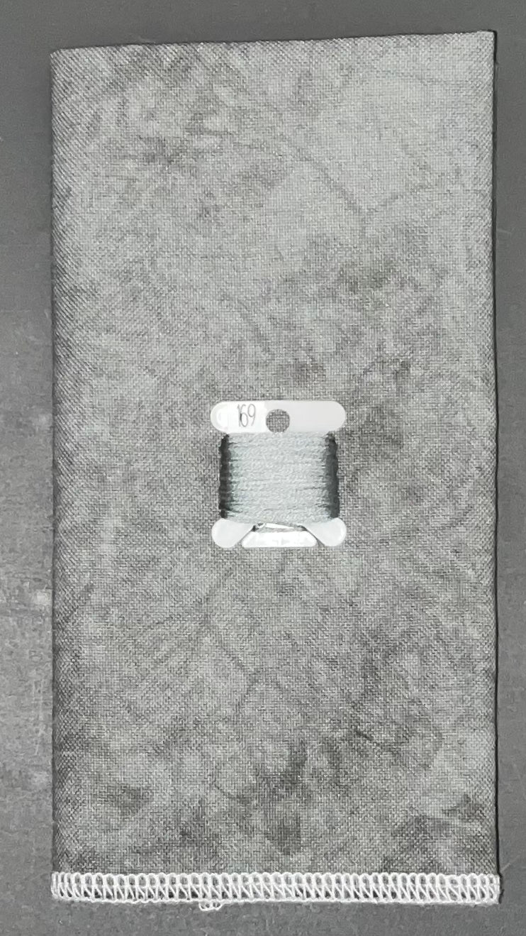 32ct lugana - 18x27 - Ash - Dark