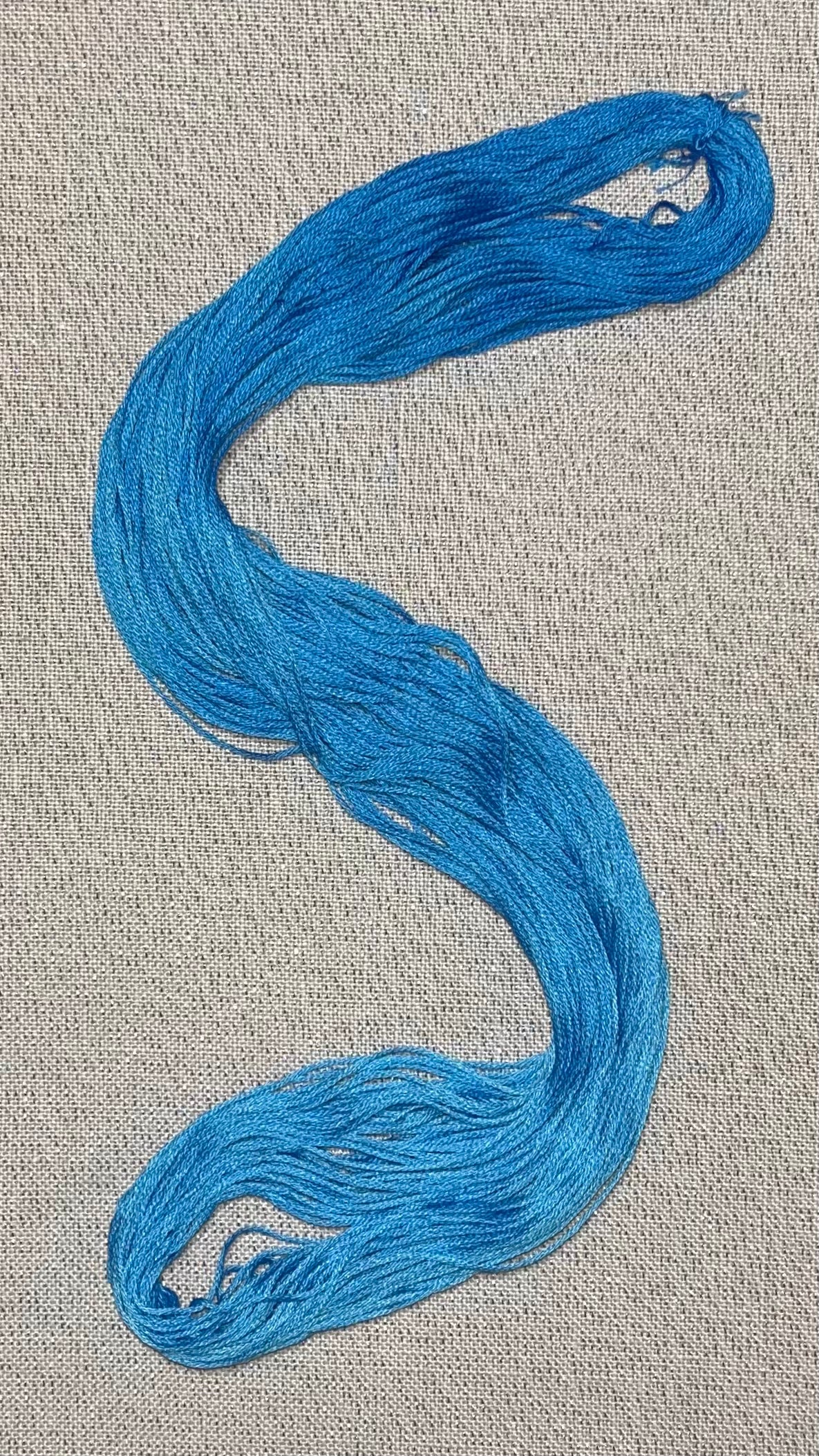 Cotton hand dyed floss - Mediterranean
