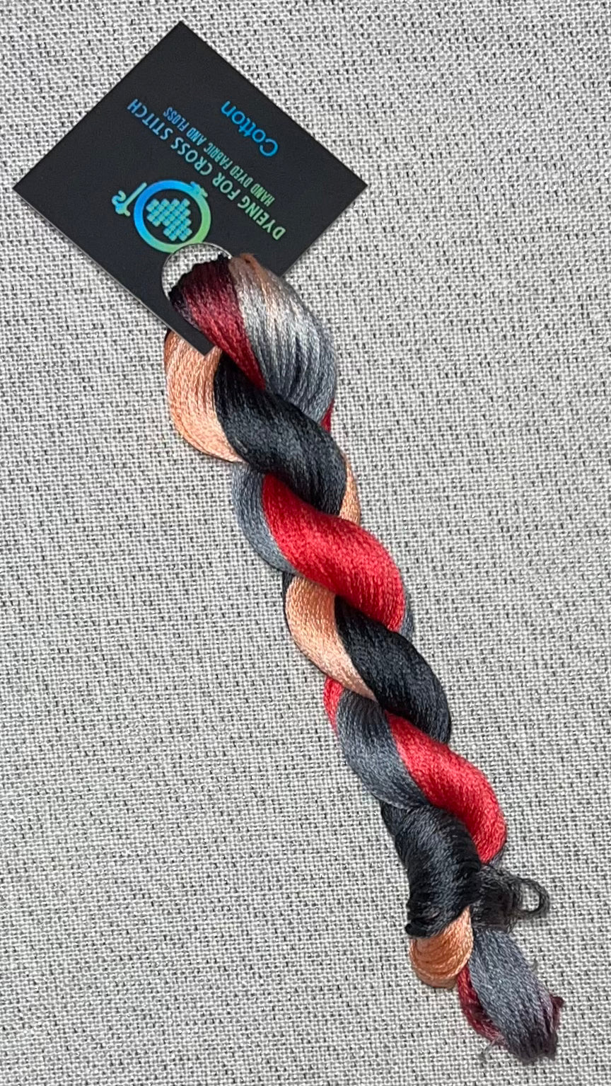 Cotton hand dyed floss - Cherry Blossoms