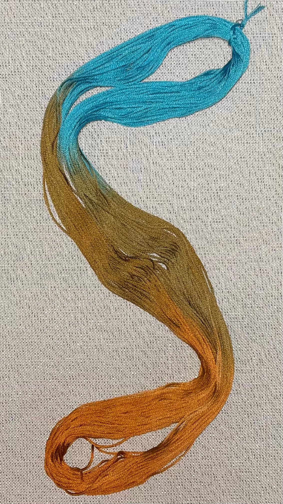 Cotton hand dyed floss - Backroads