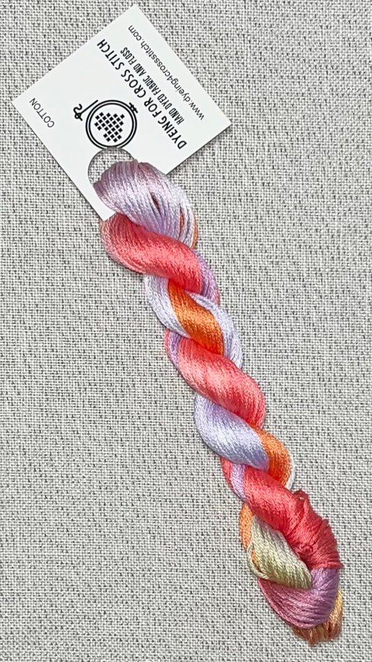 Cotton hand dyed floss - Helia