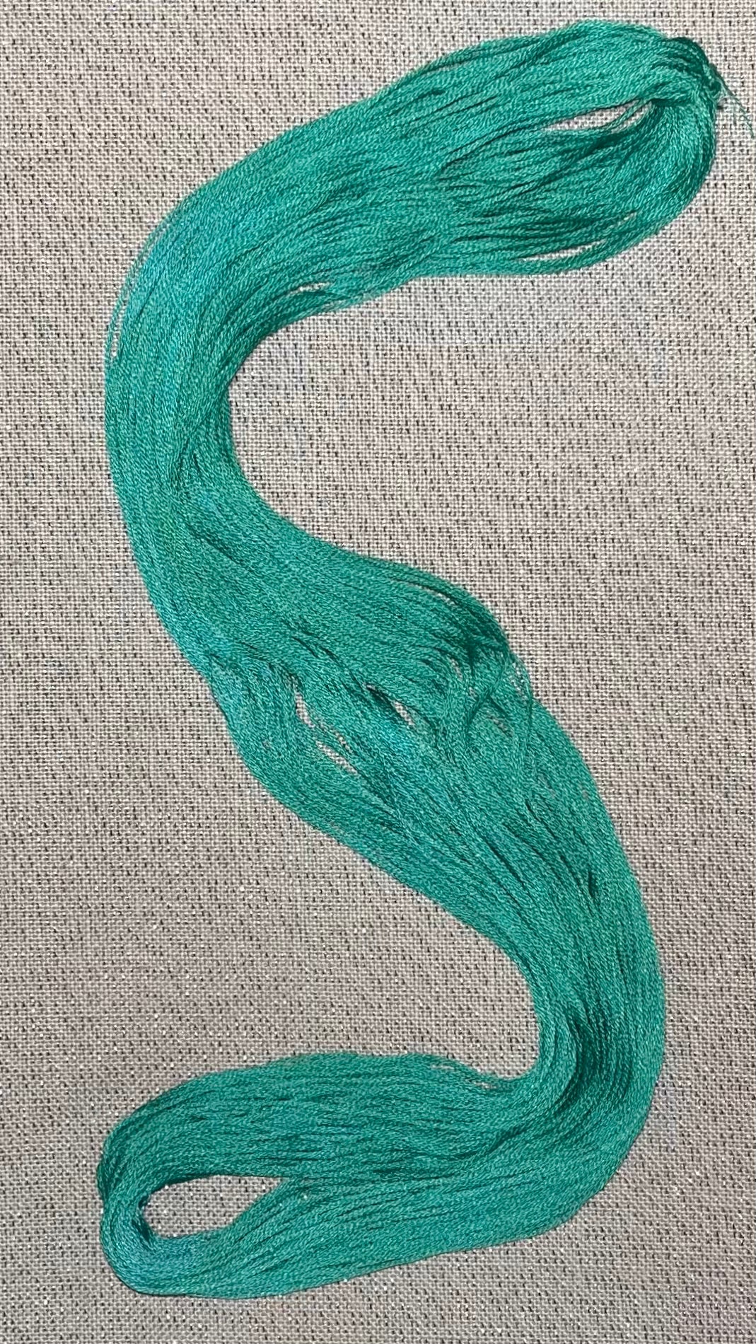 Cotton hand dyed floss - Persian Green