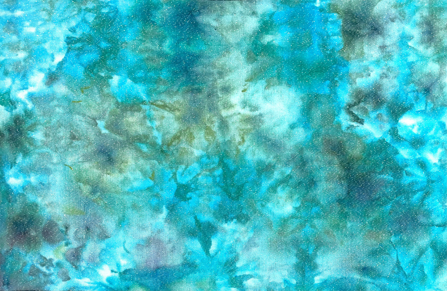 36ct opal linen - 18x27 - Ice Dyed 3