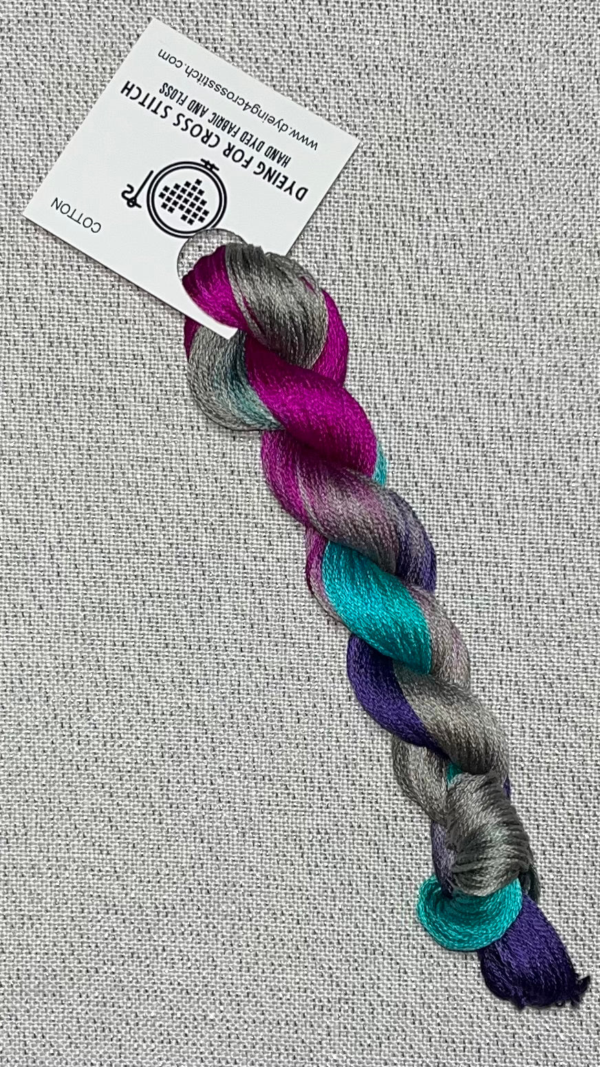 Cotton hand dyed floss - Pirate's Booty