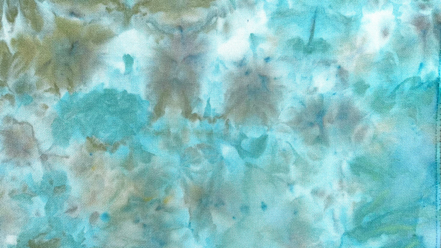 20ct lugana - 18x27 - Ice Dyed 3
