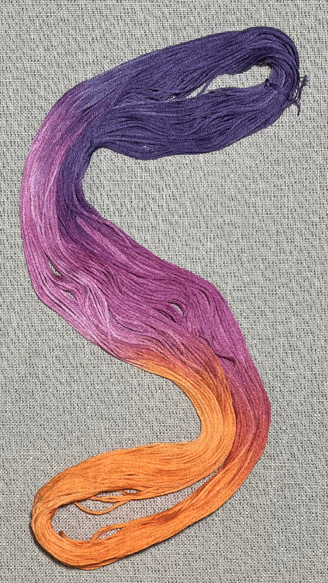 Cotton hand dyed floss - Snapdragons