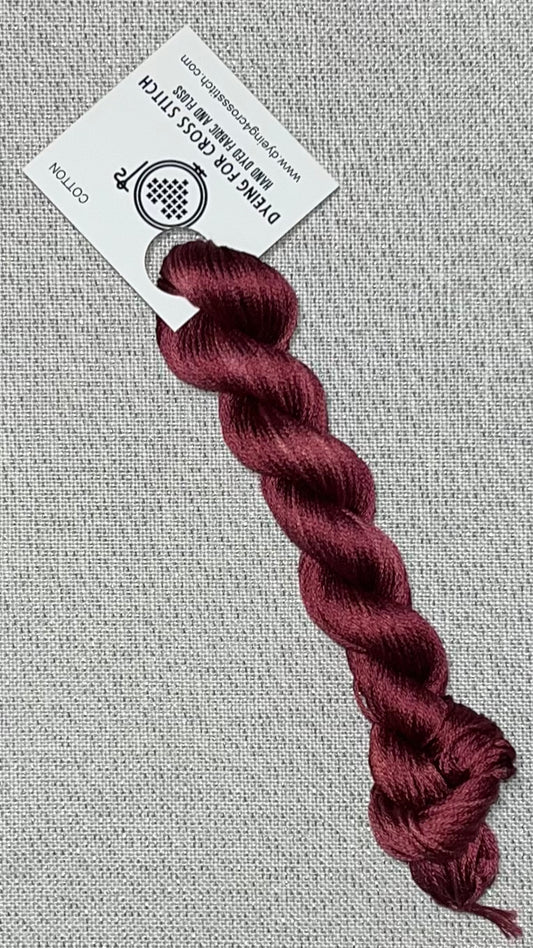 Cotton hand dyed floss - Rum Punch