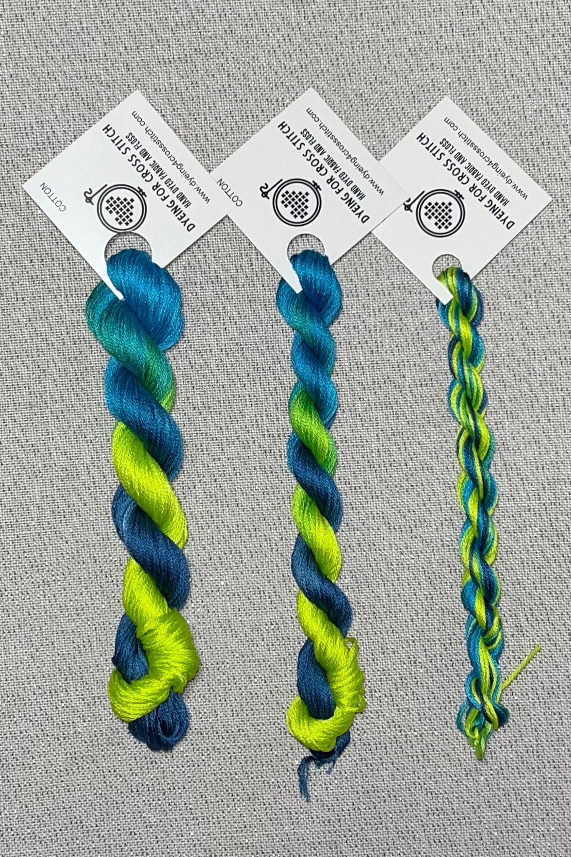 Cotton hand dyed floss - Brim