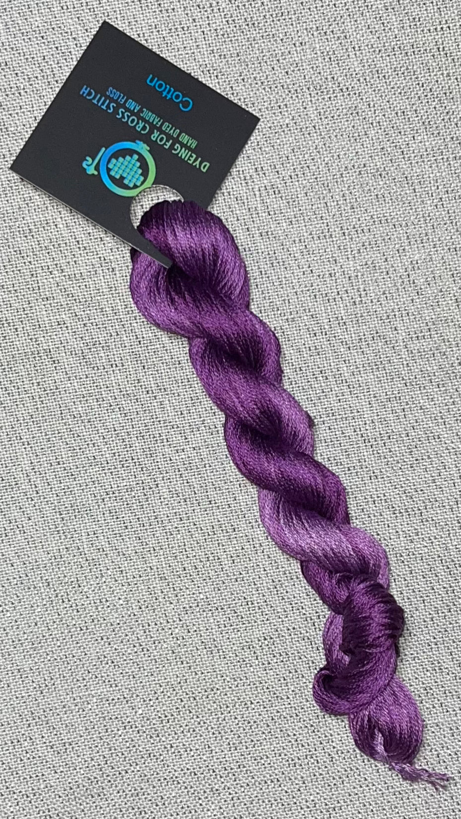 Cotton hand dyed floss - Sangria