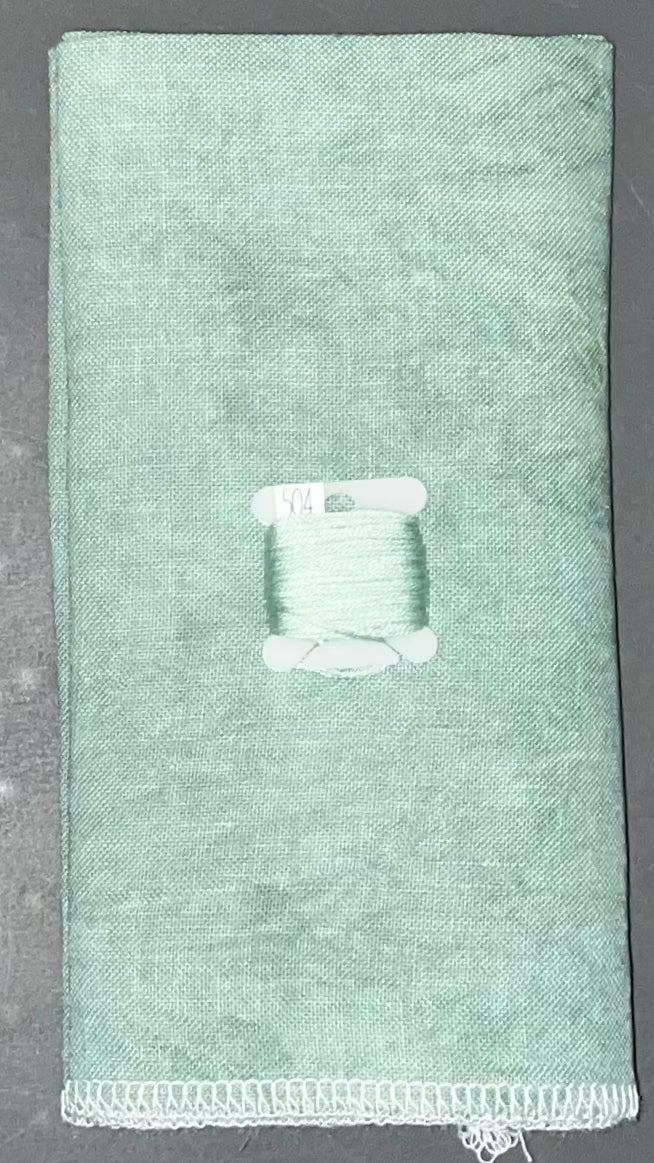 32ct linen - 18x27 - Trellis - Light