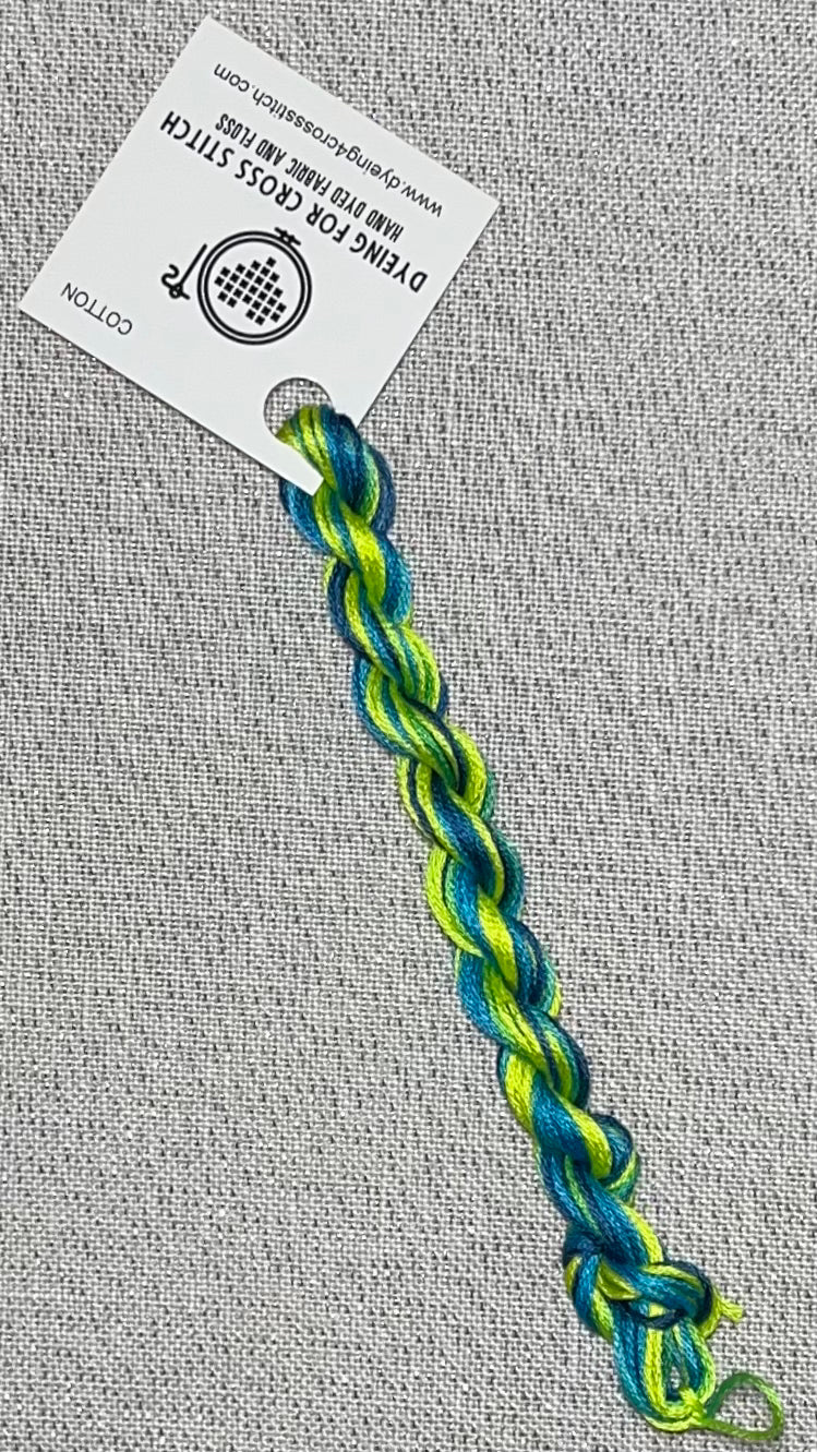 Cotton hand dyed floss - Brim