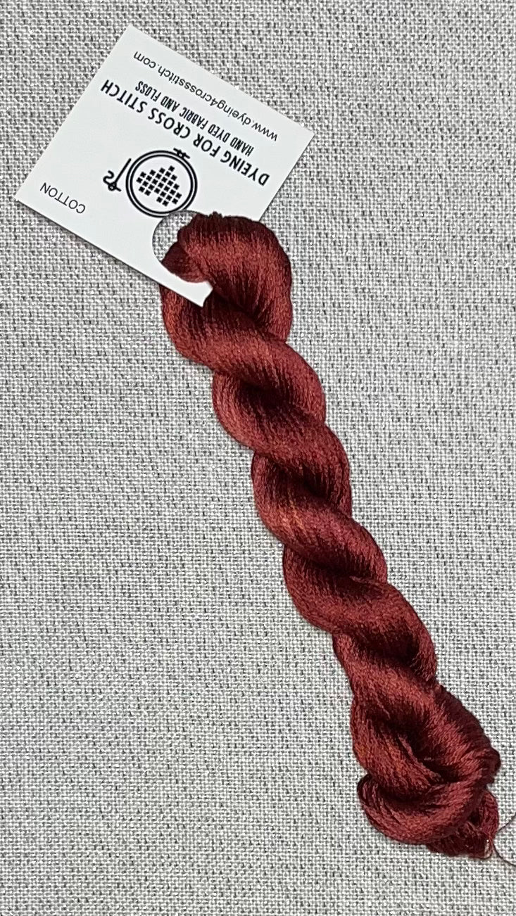 Cotton hand dyed floss - Sedona