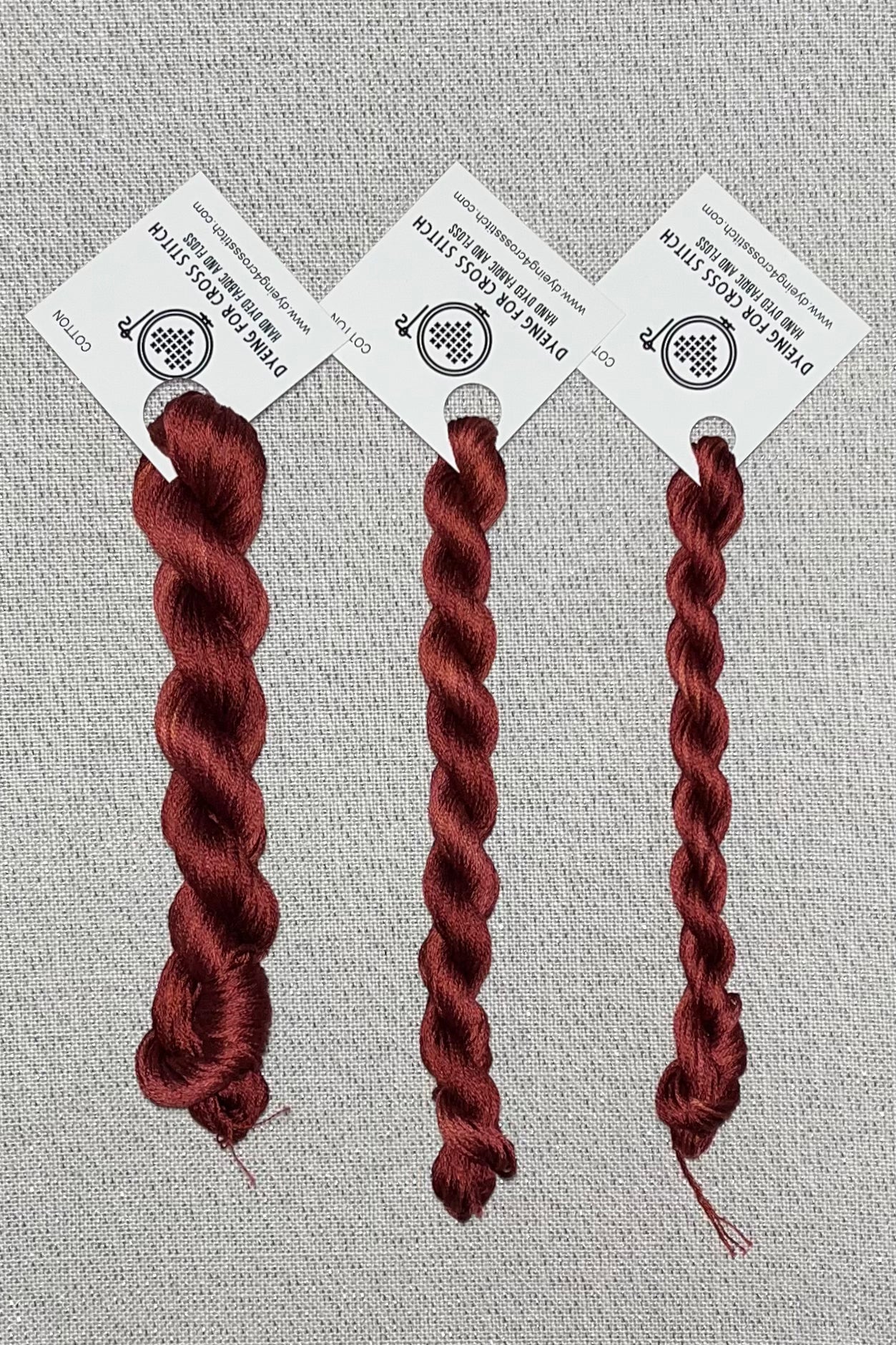 Cotton hand dyed floss - Sedona