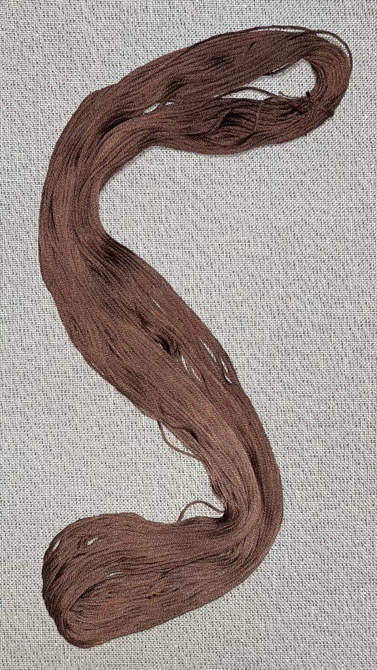 Cotton hand dyed floss - Rookwood
