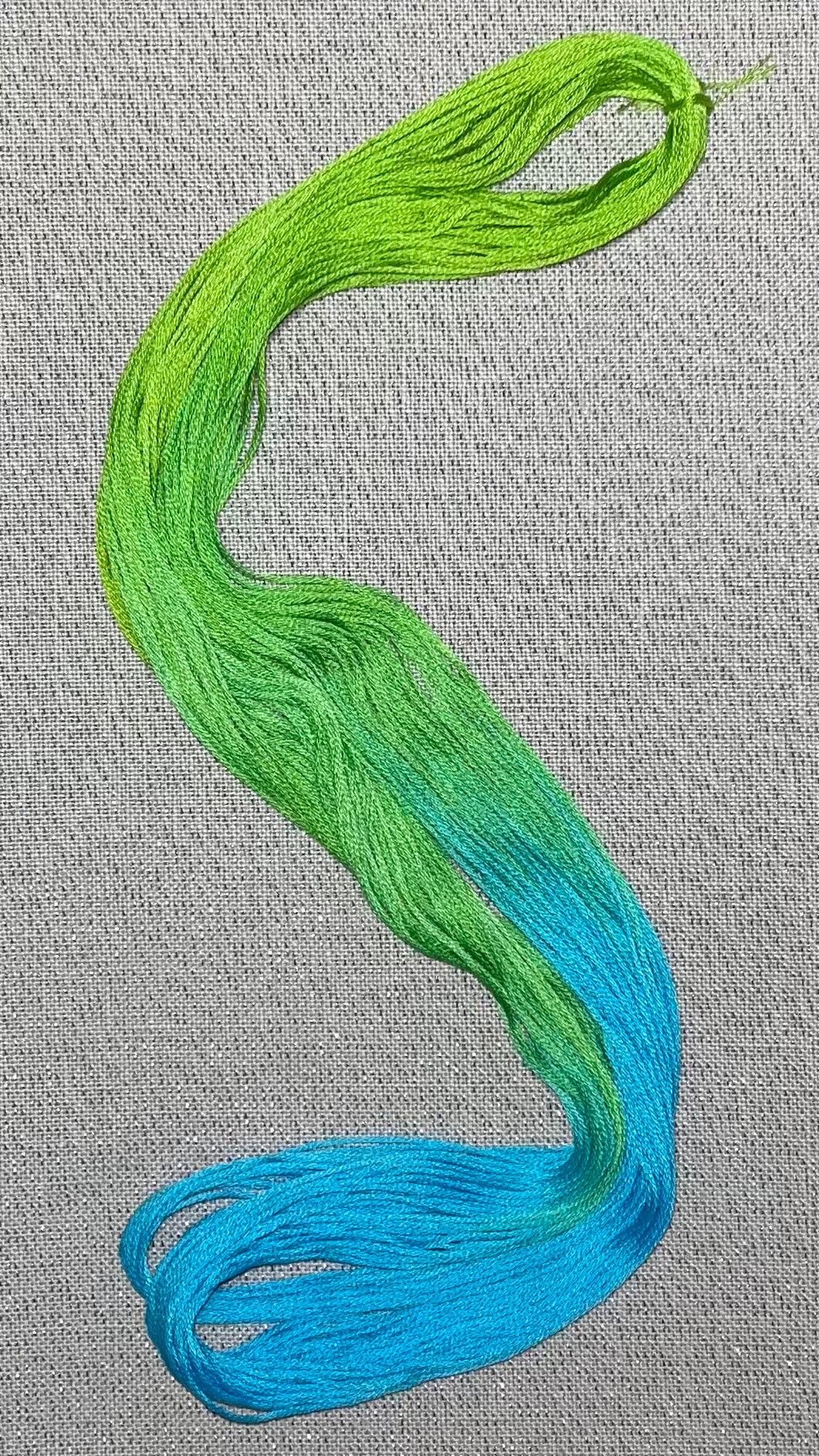 Cotton hand dyed floss - Spring