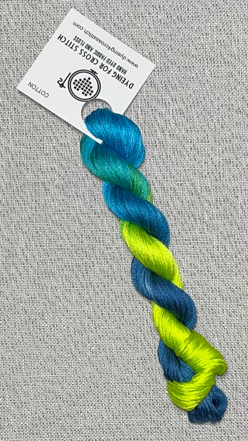 Cotton hand dyed floss - Brim
