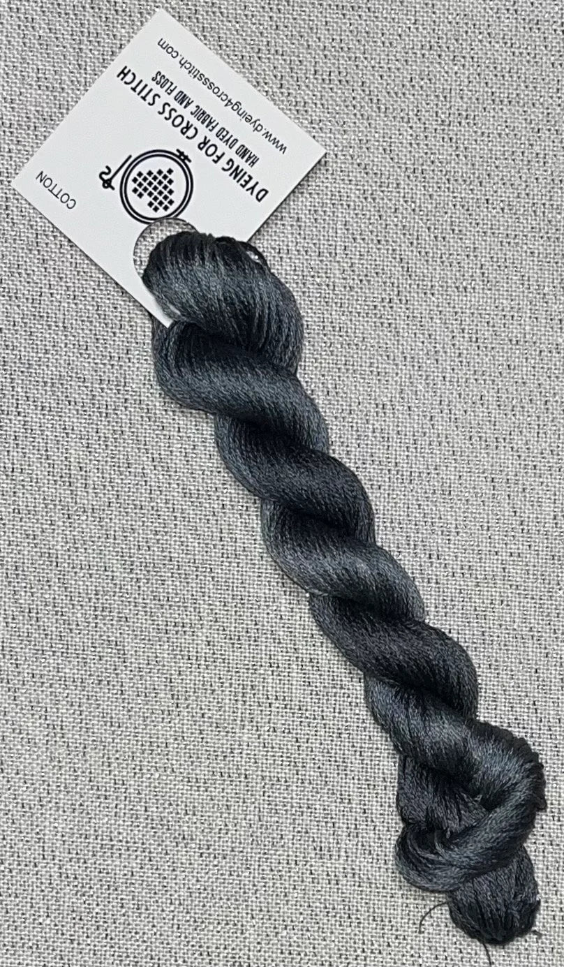 Cotton hand dyed floss - Peppercorn