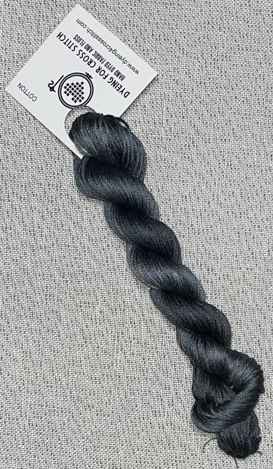 Cotton hand dyed floss - Peppercorn