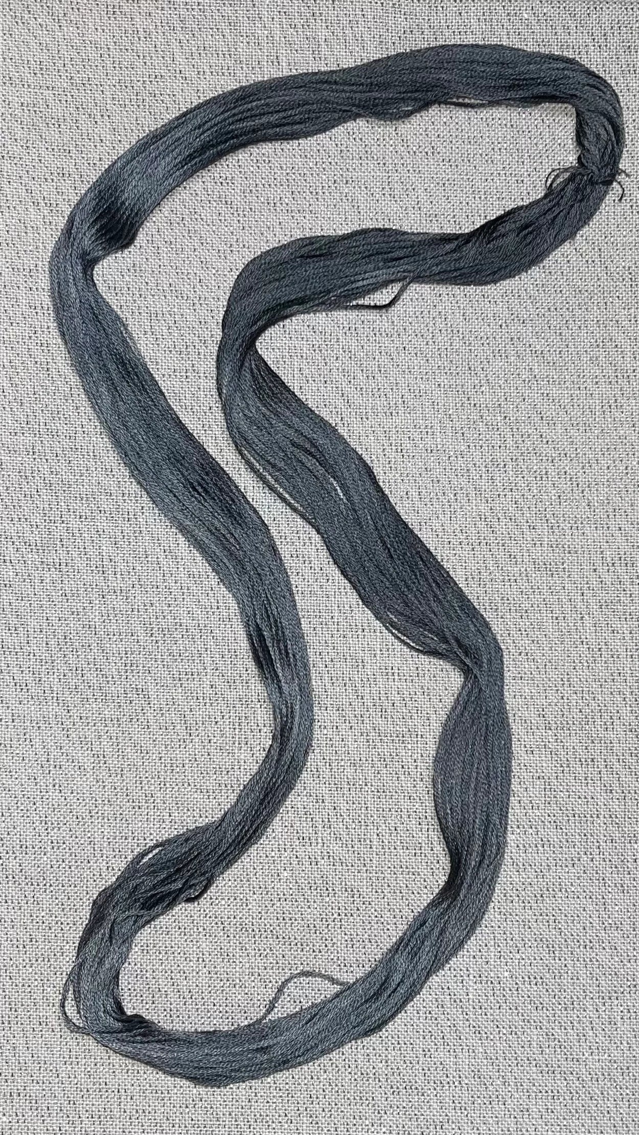 Cotton hand dyed floss - Peppercorn