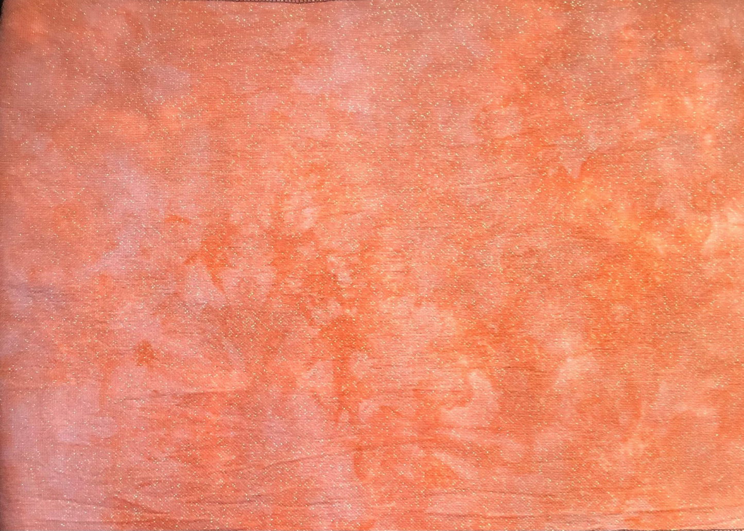 18ct opal aida - 18x29 - Oranges - Dyeing for Cross Stitch