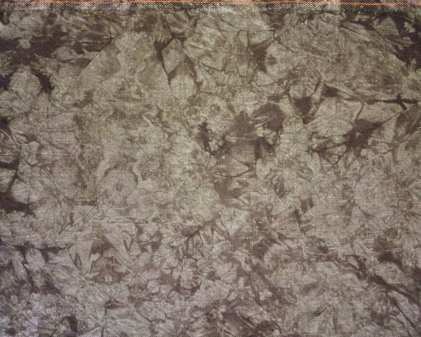 28ct linen - 13x18 - Browns - Dyeing for Cross Stitch