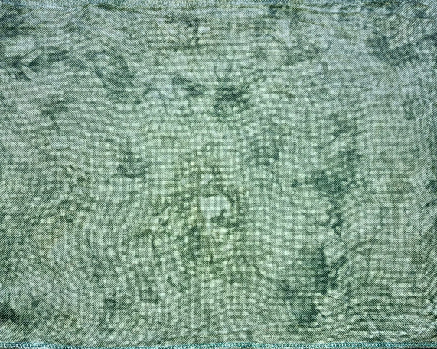 28ct linen - 13x18 - Greens II - Dyeing for Cross Stitch