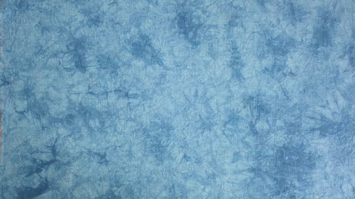 28ct linen - 18x27 - June FOTM - Dyeing for Cross Stitch