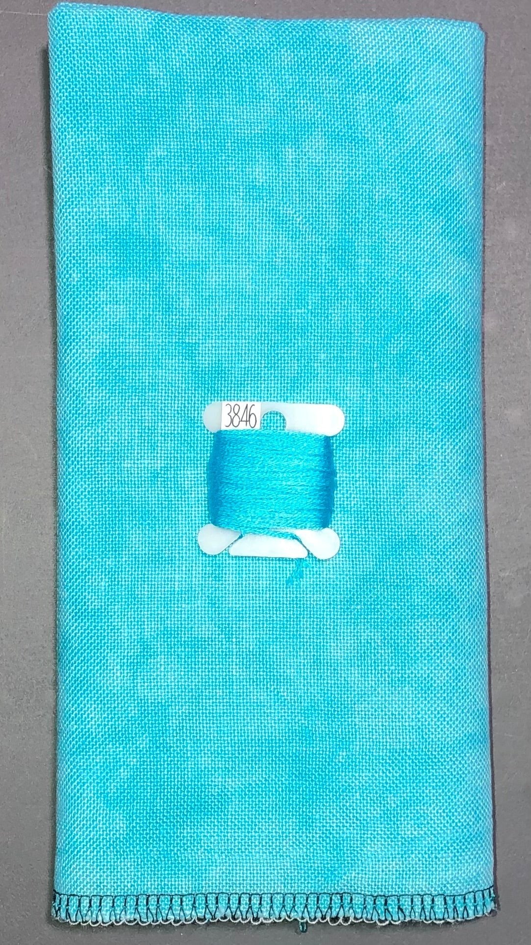 28ct linen - 18x27 - Oasis - Light - Dyeing for Cross Stitch