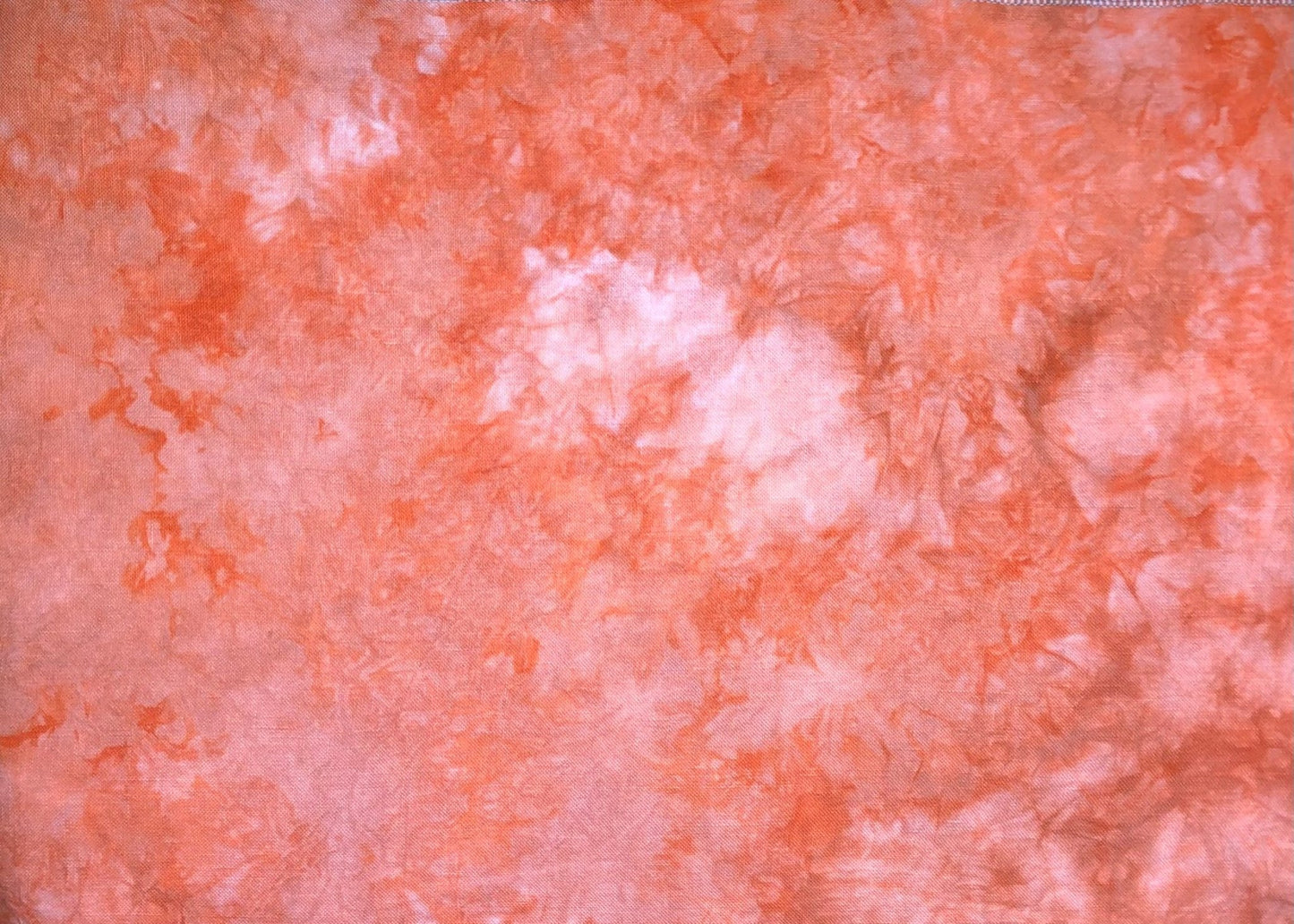 28ct linen - 18x27 - Oranges - Dyeing for Cross Stitch