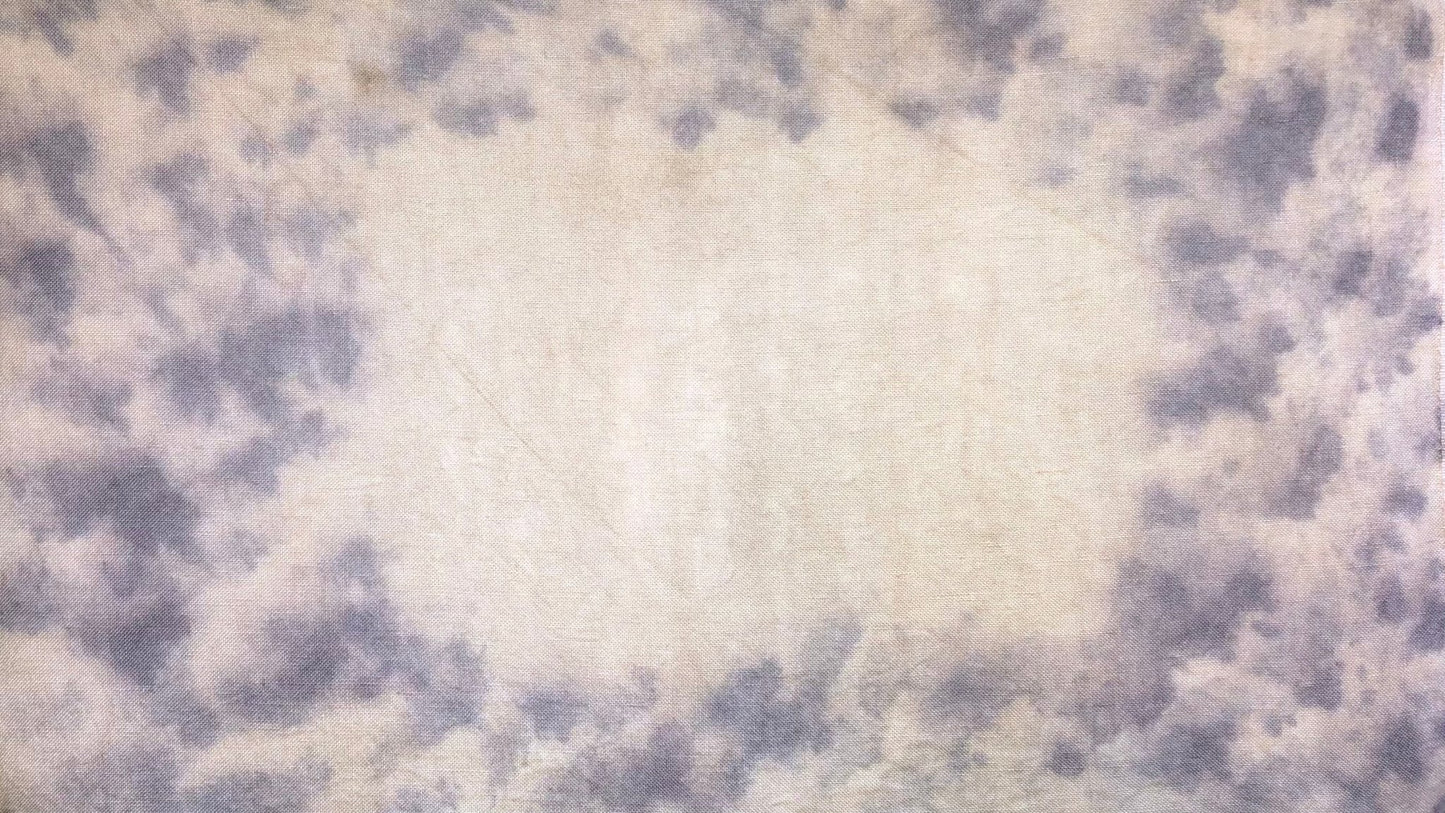 28ct linen - 18x27 - Tan & Brown Test - Dyeing for Cross Stitch