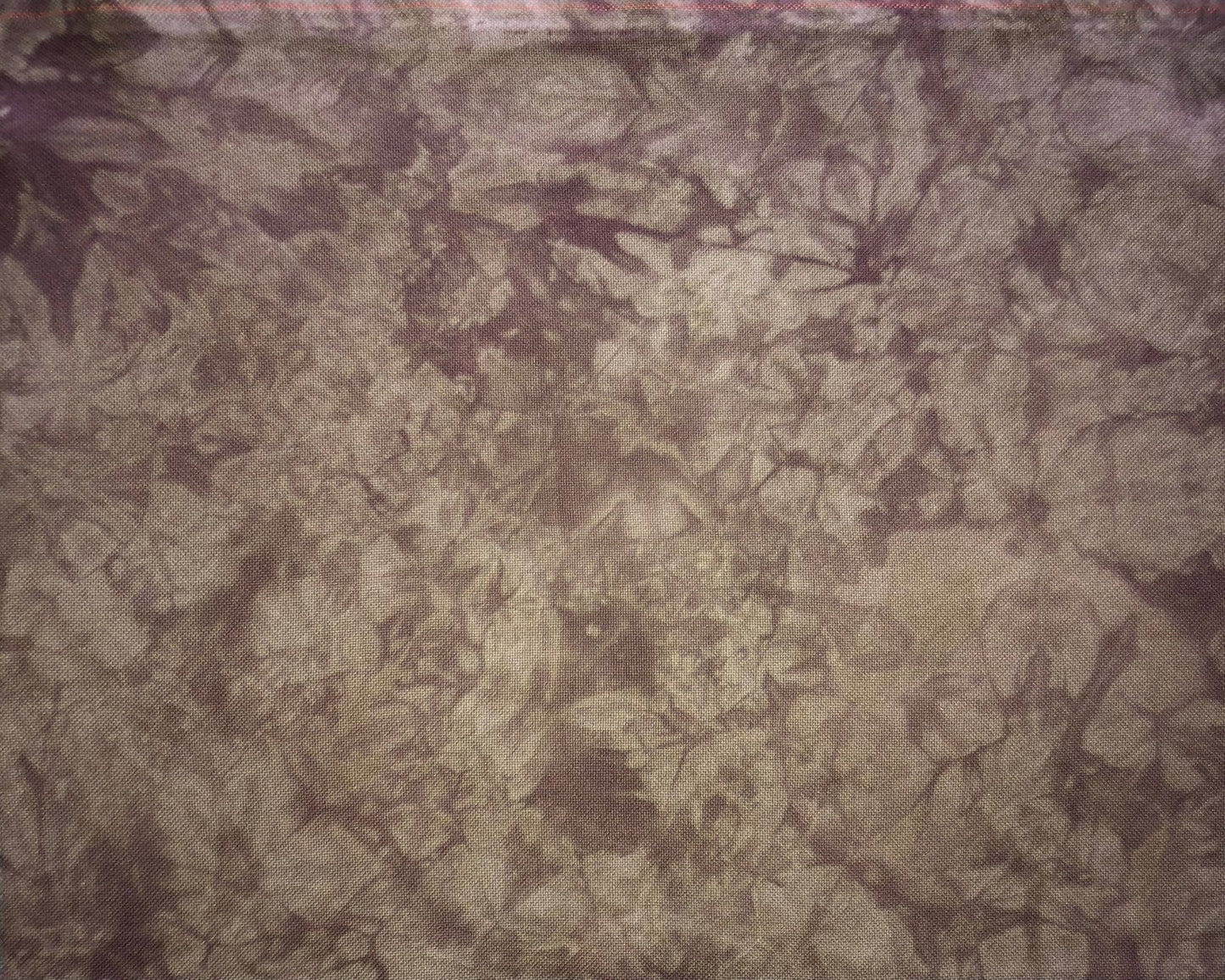 28ct lugana - 13x18 - Browns II w/ dark brown with red undertones - Dyeing for Cross Stitch