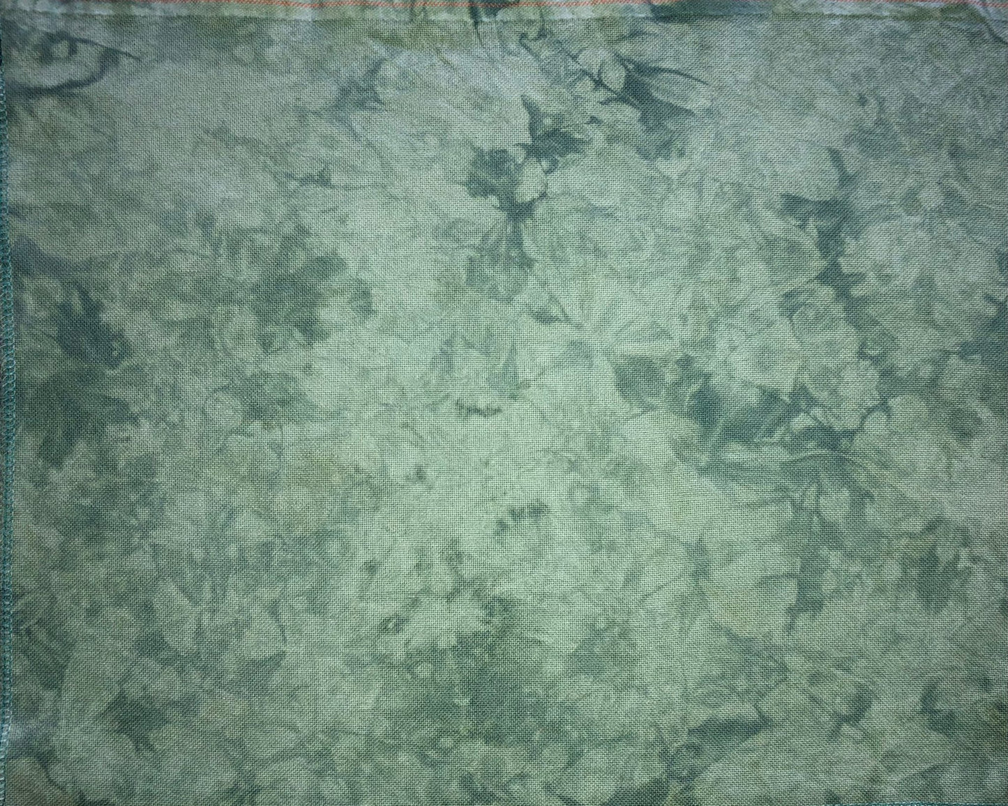 28ct lugana - 13x18 - Greens II - Dyeing for Cross Stitch