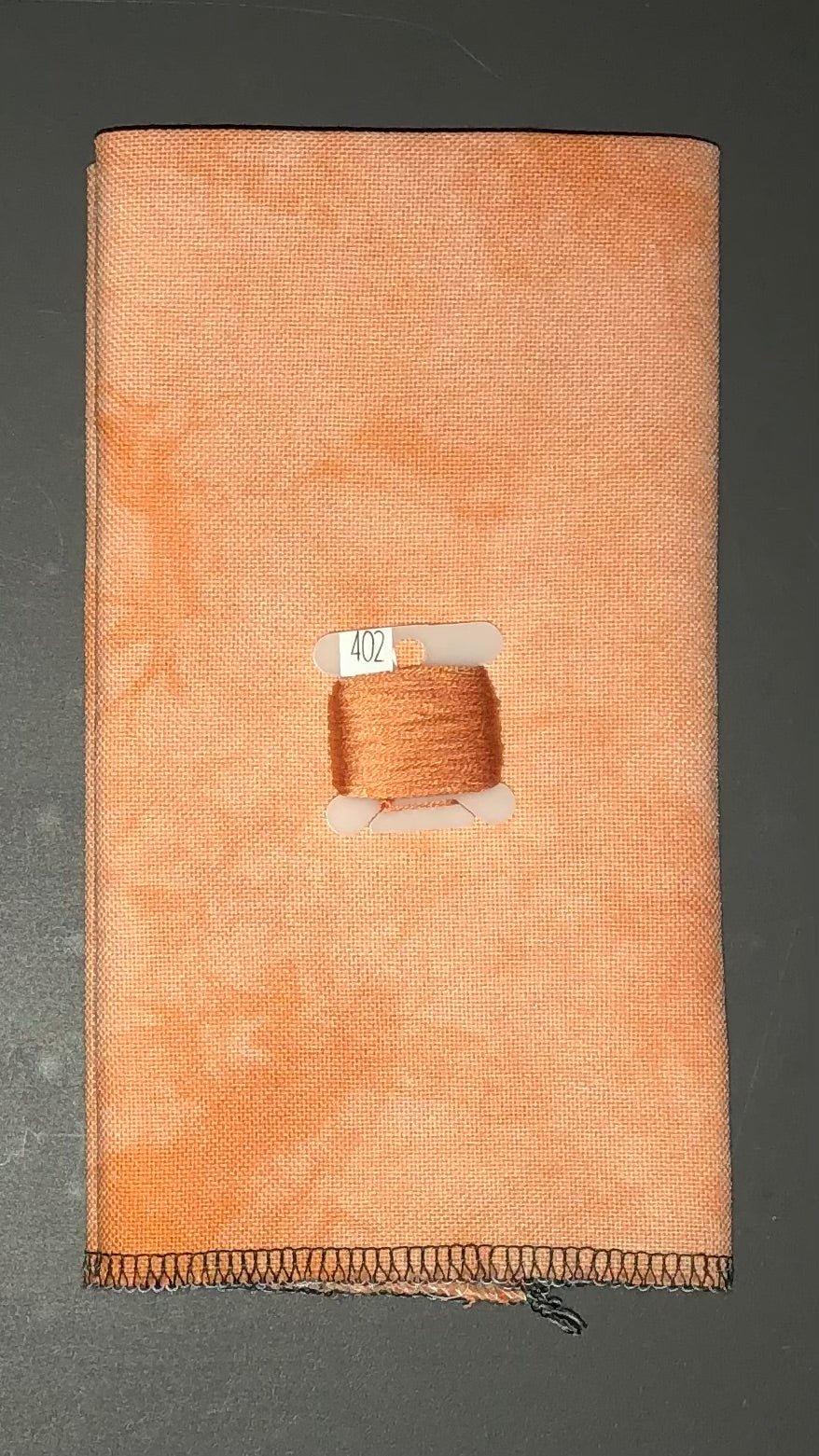 28ct lugana - 18x27 - Butterscotch - Light - Dyeing for Cross Stitch
