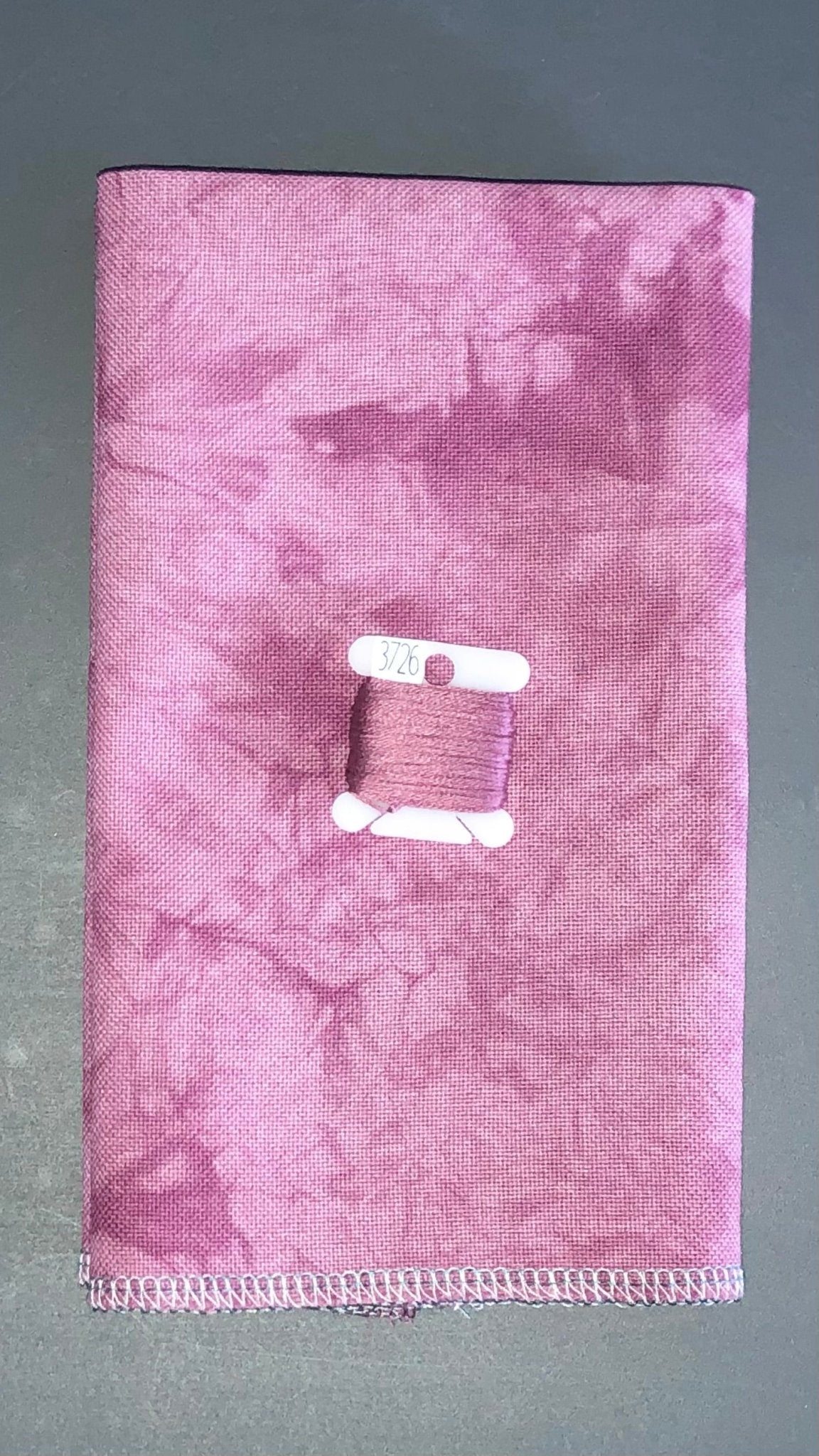 28ct lugana - 18x27 - Cabernet - Medium - Dyeing for Cross Stitch