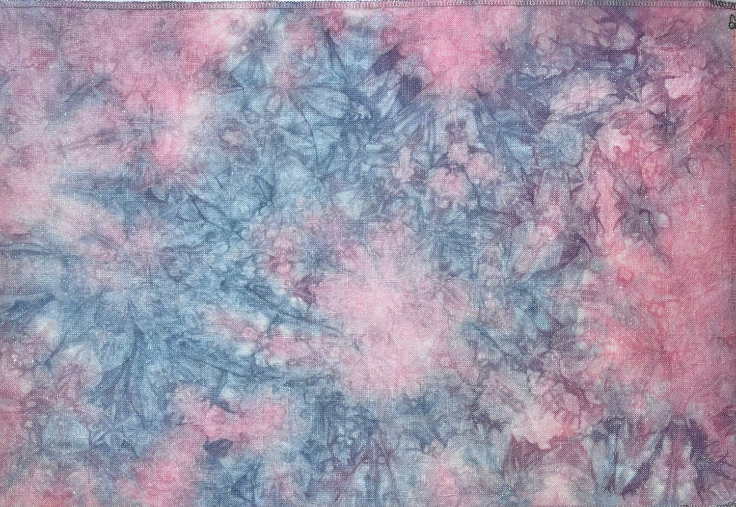 28ct opal linen - 18x27 - Wild at Heart - Dyeing for Cross Stitch