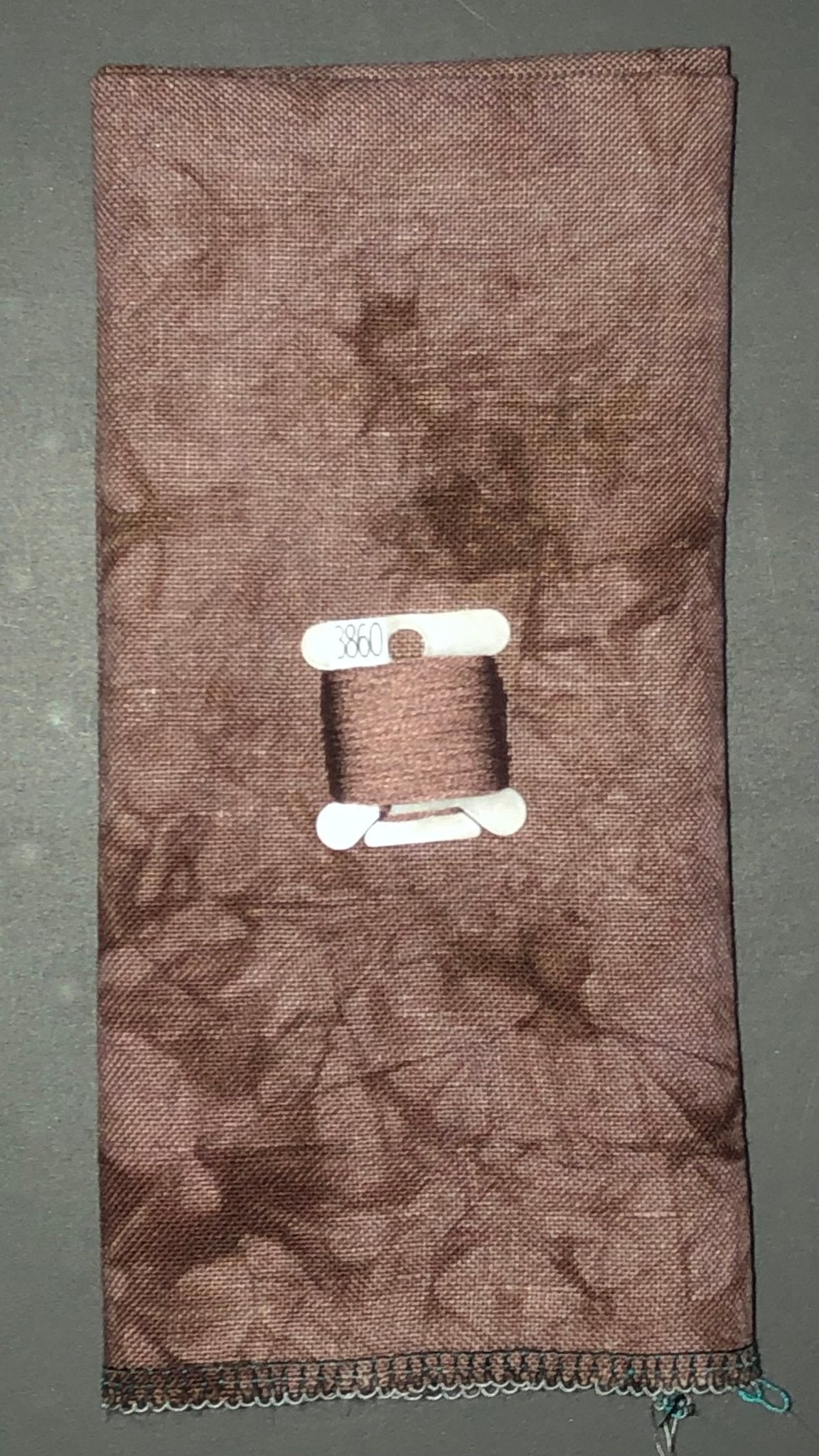 32ct linen - 18x27 - Barnwood - Dark - Dyeing for Cross Stitch