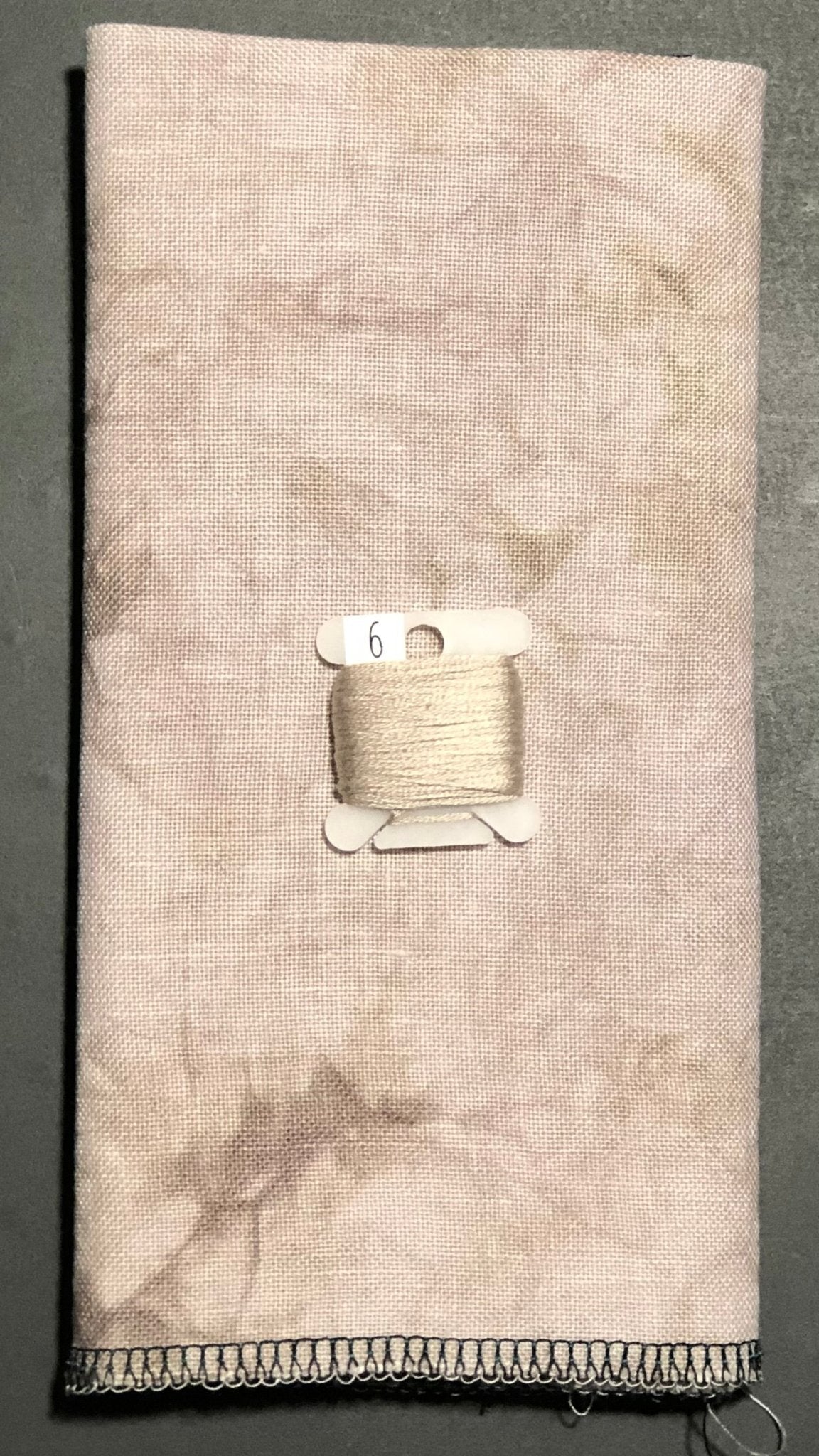 32ct linen - 18x27 - Barnwood - Light - Dyeing for Cross Stitch