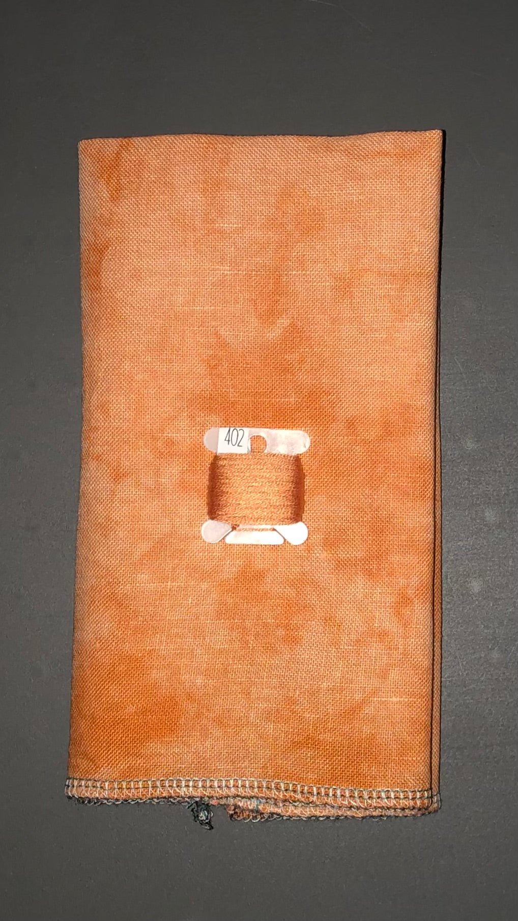 32ct linen - 18x27 - Butterscotch - Light - Dyeing for Cross Stitch