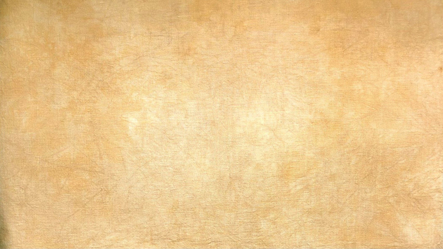 32ct linen - 18x27 - Pale Ale (old version) - Dyeing for Cross Stitch