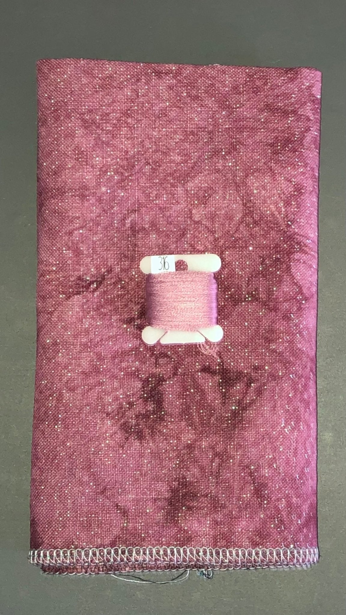 32ct opal linen - 18x27 - Cabernet - Medium - Dyeing for Cross Stitch