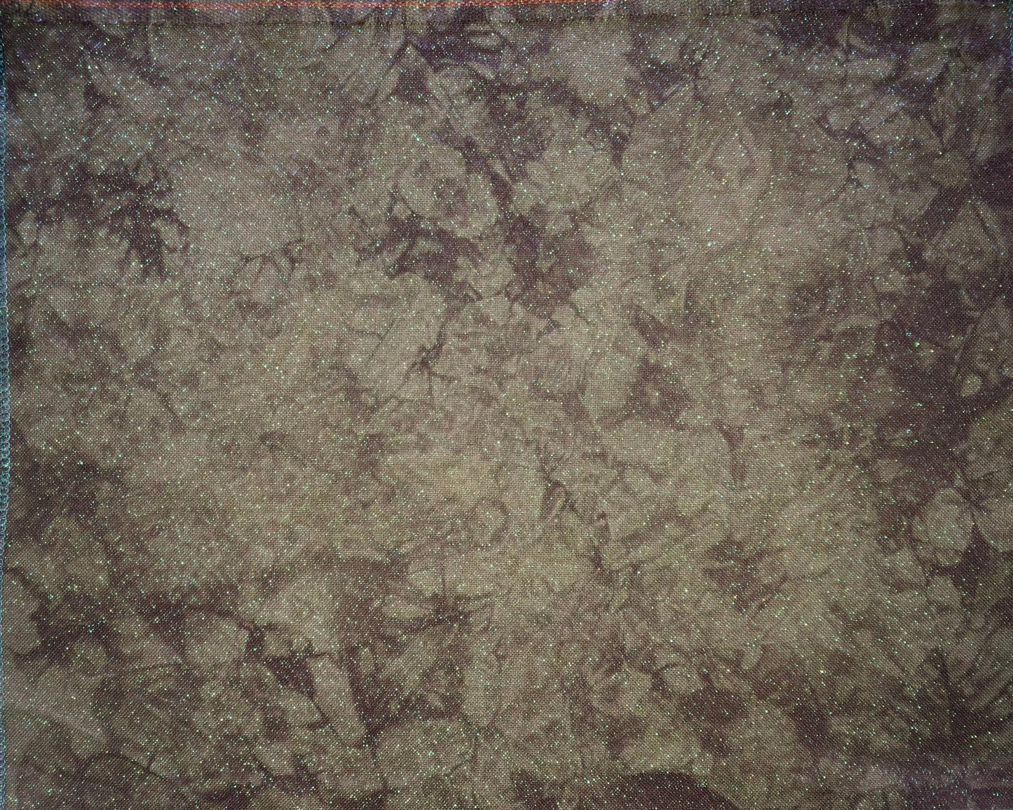 32ct opal lugana - 13x18 - Browns w/ red undertones - Dyeing for Cross Stitch