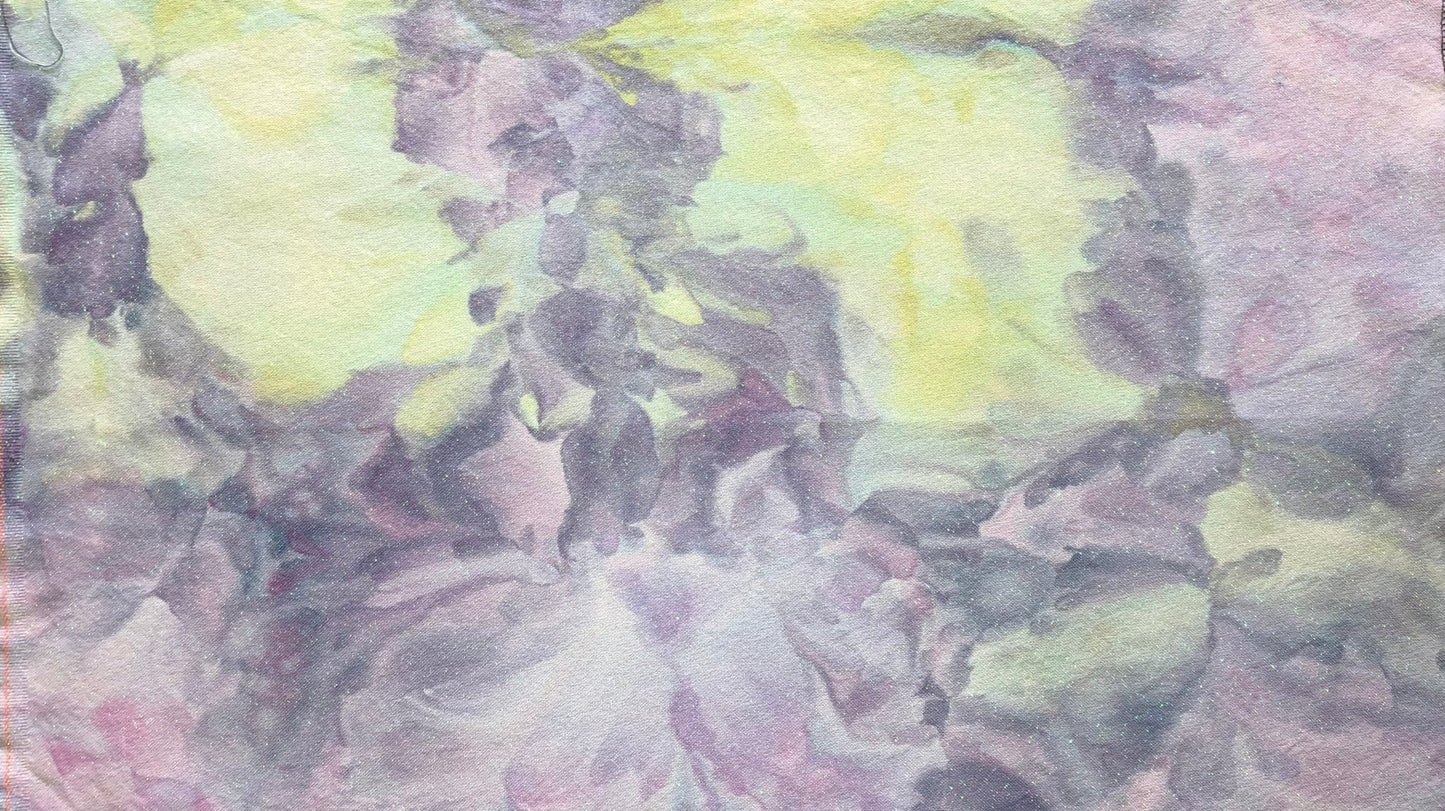 32ct opal lugana - 18x27 - Ice Dyed - Dyeing for Cross Stitch