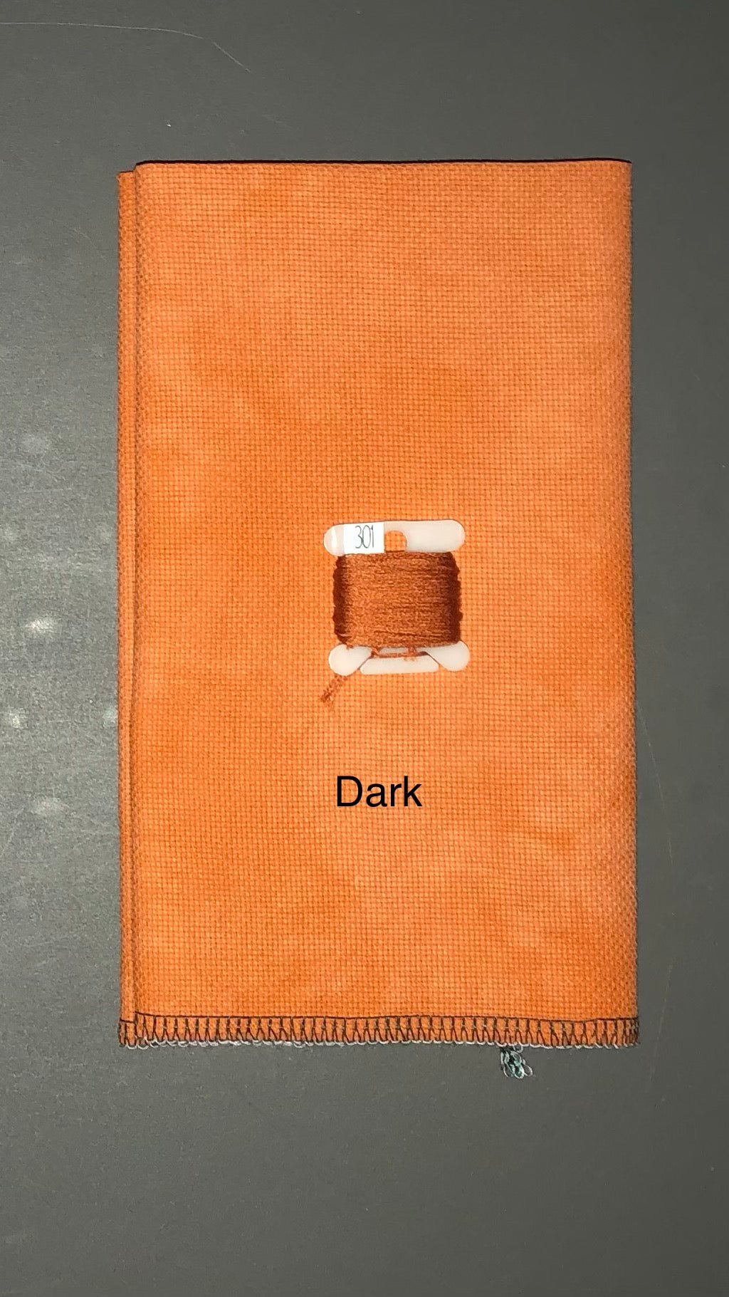 Aida - Butterscotch - Dyeing for Cross Stitch