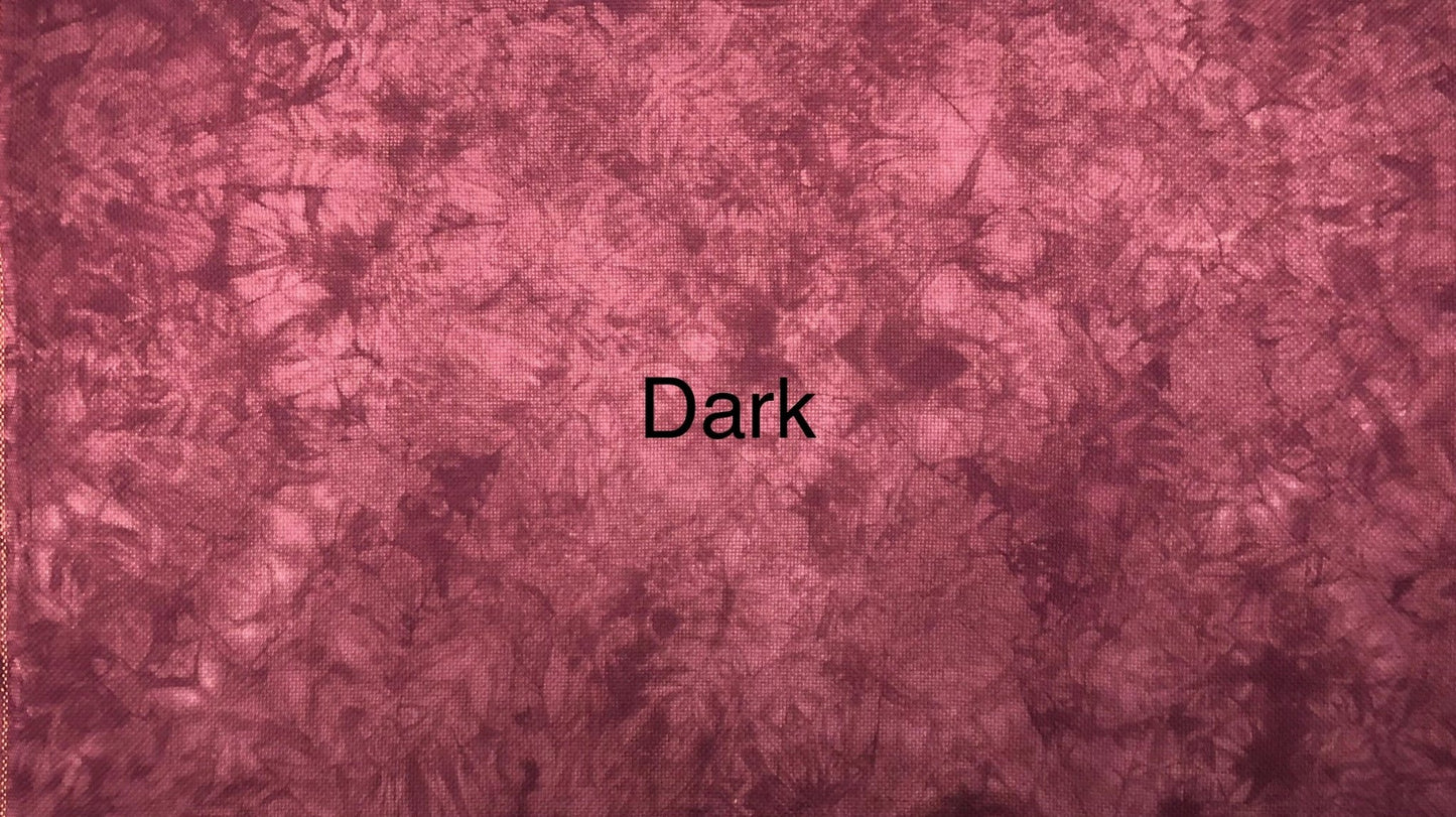 Aida - Cabernet - Dyeing for Cross Stitch