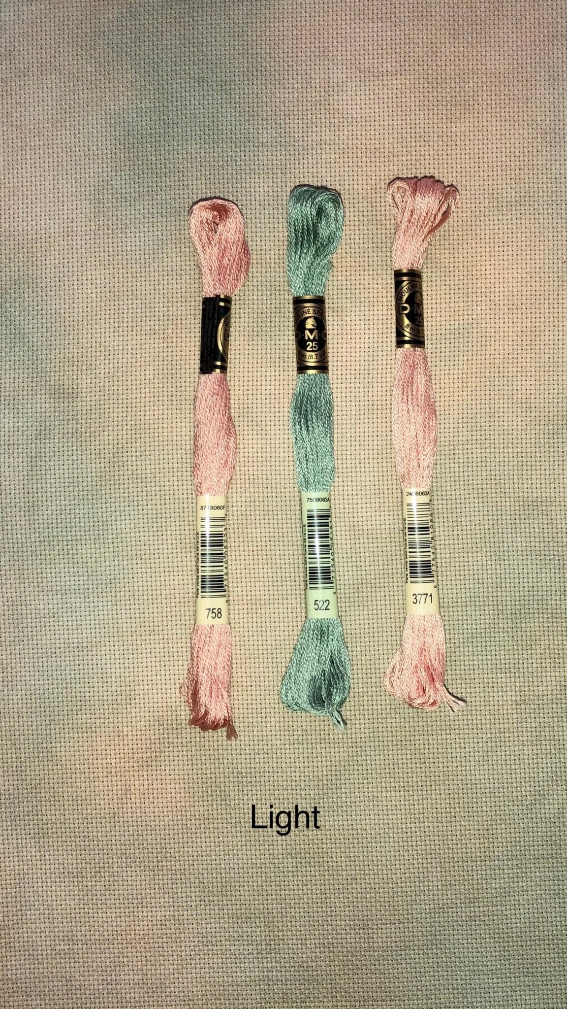 Aida - Fallin Leaves - Dyeing for Cross Stitch