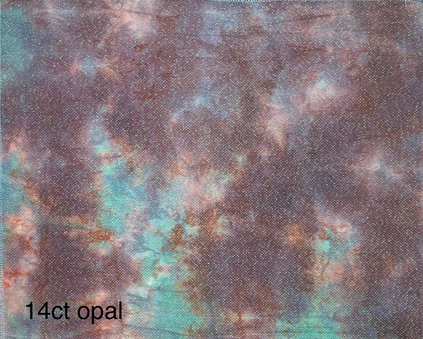 Aida - Forest Floor - Dyeing for Cross Stitch